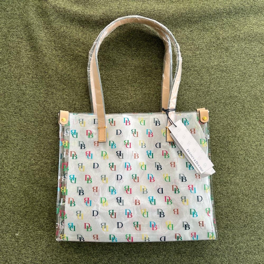 Dooney & Burke Medium Clear Shopper